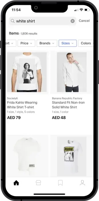 Ecommerce App Development features  