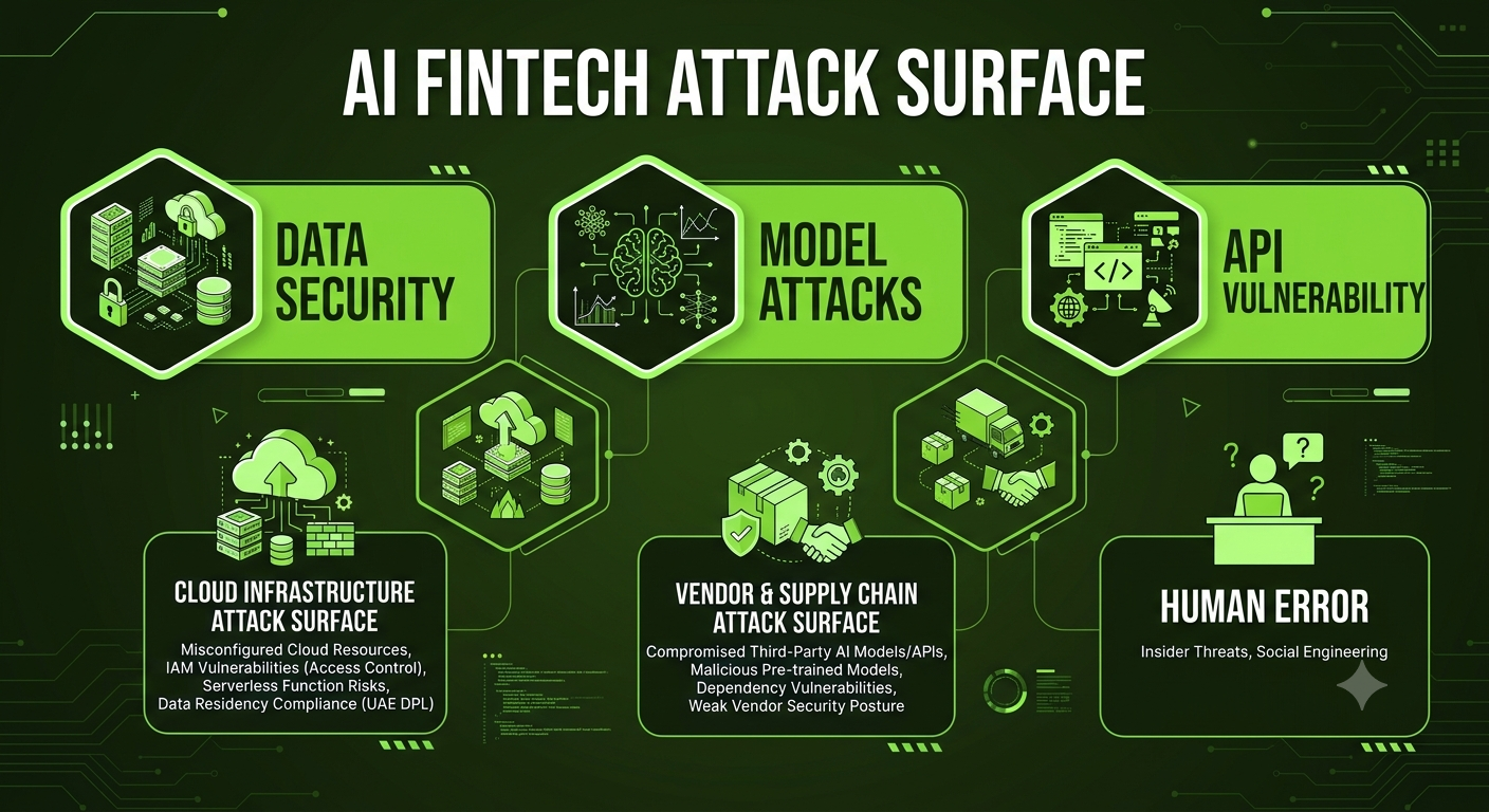AI security attack surface for UAE fintech apps