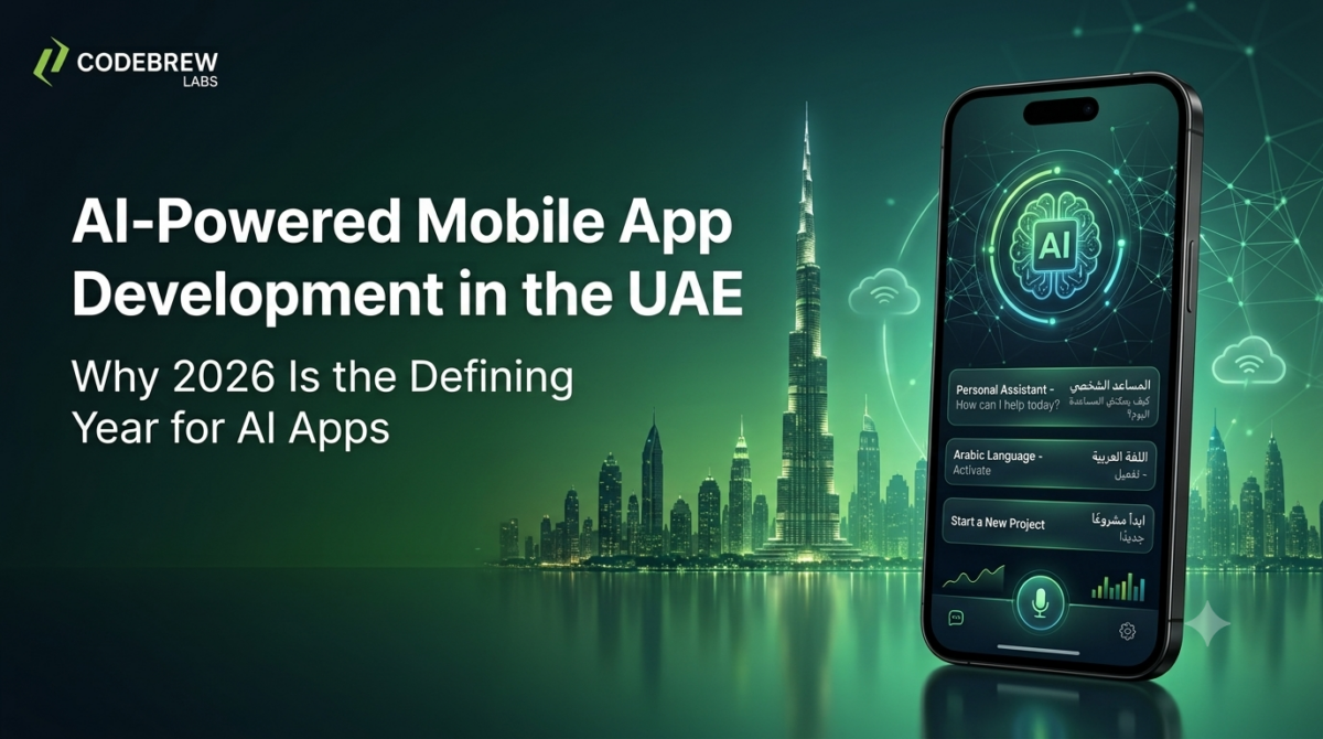 AI-Powered Mobile App Development in the UAE: Why 2026 Is the Defining Year for AI Apps